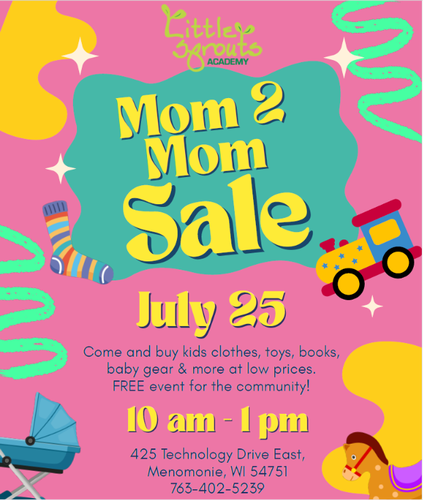 Mom 2 Mom Sale - Little Sprouts Academy - Jul 25, 2026
